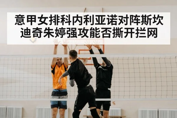 volleyball block at net